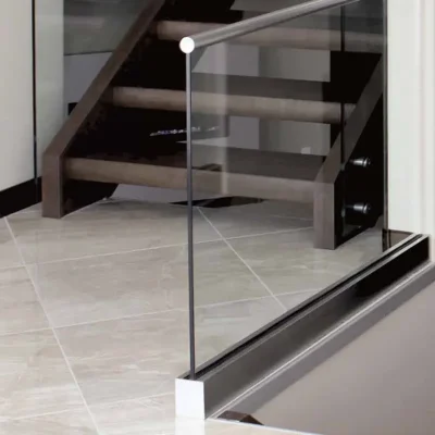 Indoor Adjustable Level Lock Glass Railing