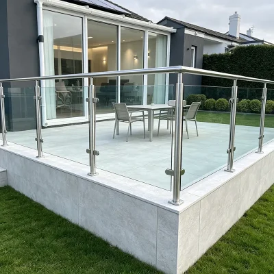 Ourdoor Stainless Steel Glass Railing